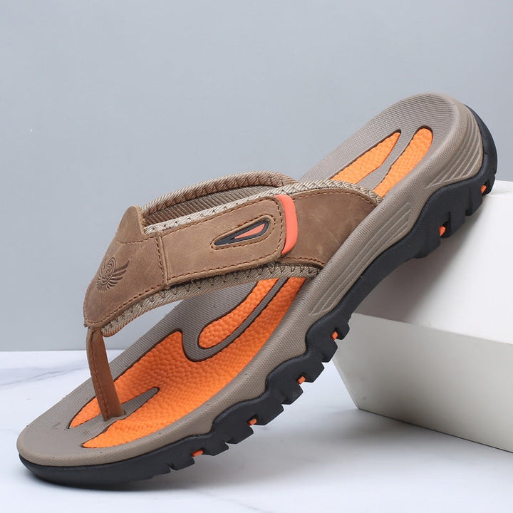 Men's Sandals Flip Flop Style with Treaded Sole