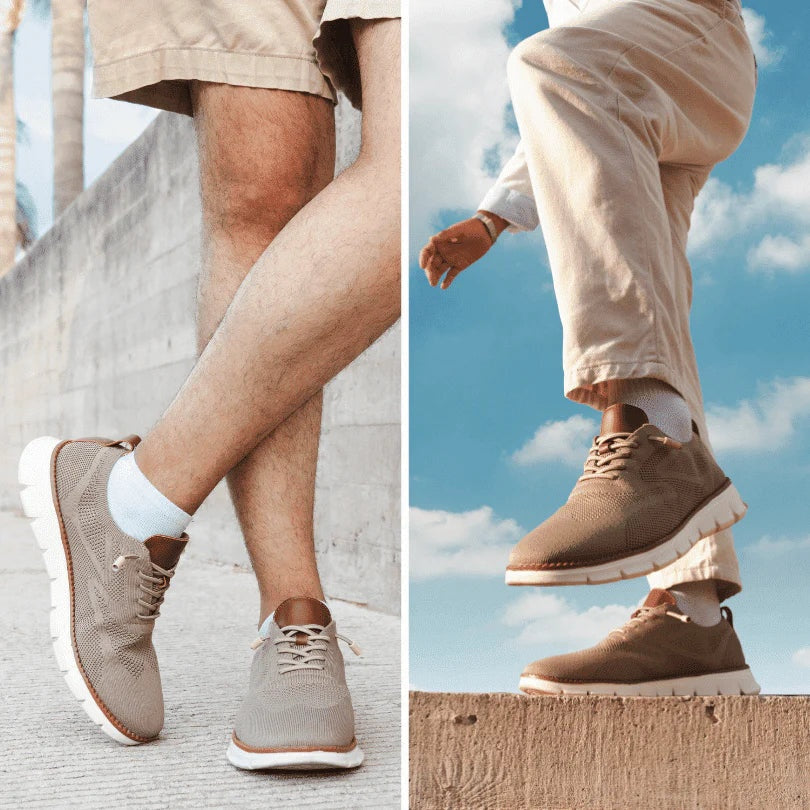 Men's Shoes Derby Style Lace Up Knit