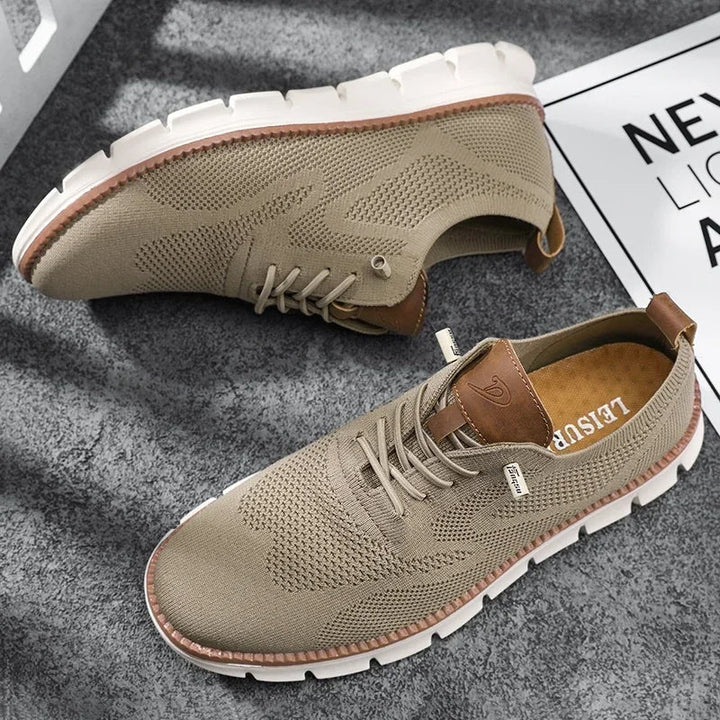Men's Shoes Derby Style Lace Up Knit