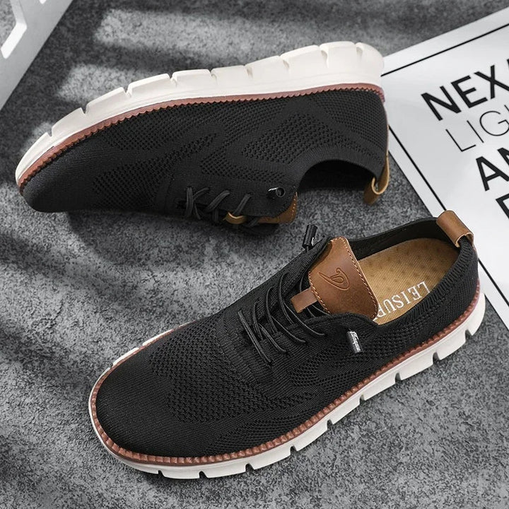 Men's Shoes Derby Style Lace Up Knit