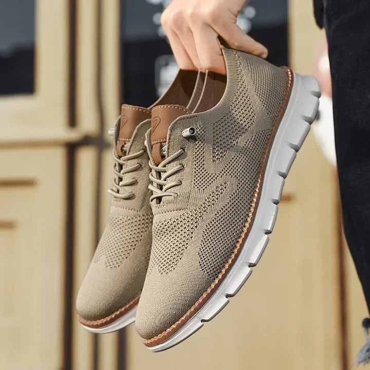 Men's Shoes Derby Style Lace Up Knit