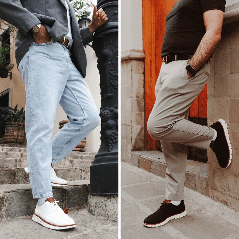 Men's Shoes Derby Style Lace Up Knit