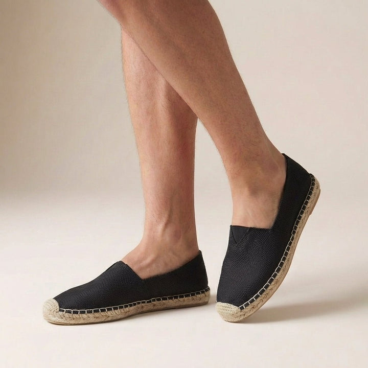 Women's Jute Sole Espadrilles Slip On Flat Shoes