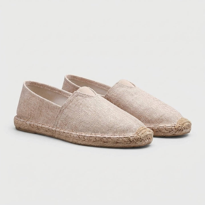 Women's Jute Sole Espadrilles Slip On Flat Shoes