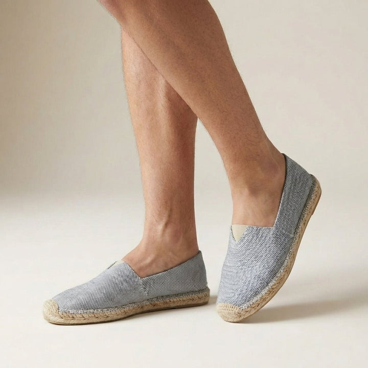 Women's Jute Sole Espadrilles Slip On Flat Shoes