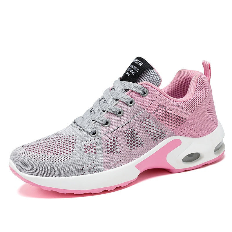 Women's Lightweight Mesh Running Sneakers with Air Sole