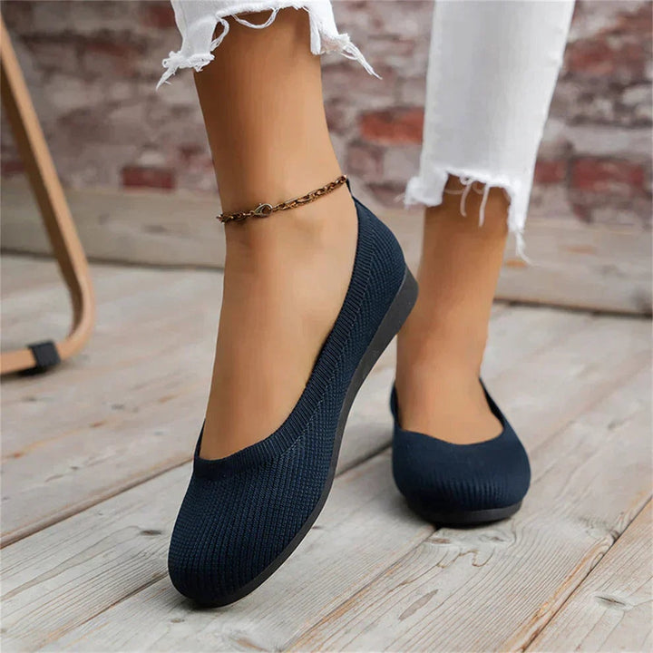 Women's Woven Ballet Flats Slip On Shoes